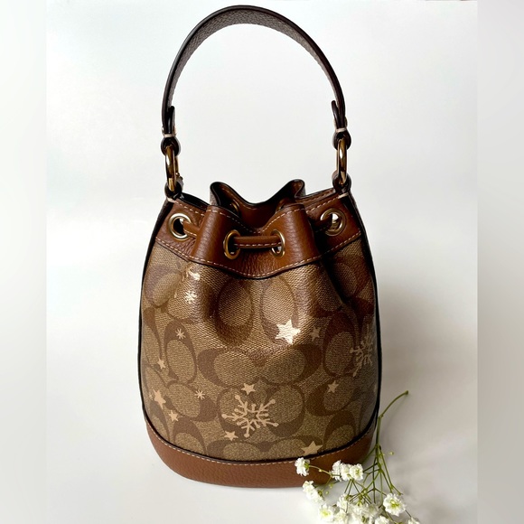 Authentic Coach Mini Dempsey Bucket - Picture 8 of 8